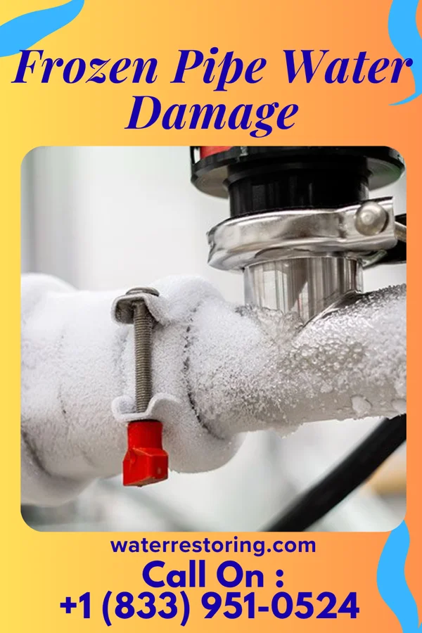 Frozen Pipe Water Damage in Great Notch, NJ